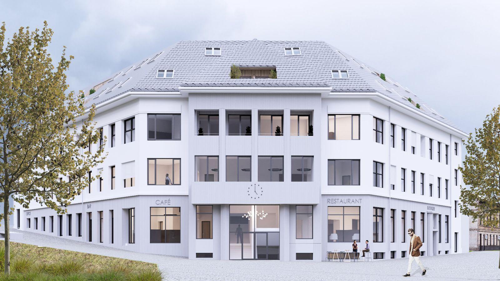 Vizualizácia objektu – detailný pohľad spredu